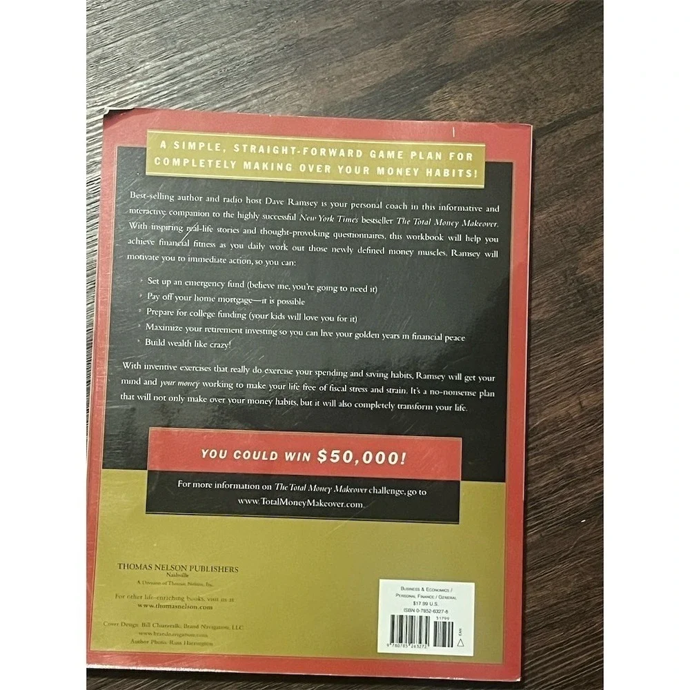 The Total Money Makeover Workbook Dave Ramsey Paperback Personal‎ Finance